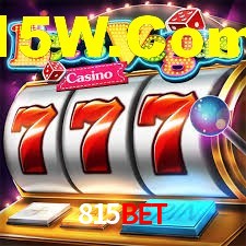 Tournaments 815Bet